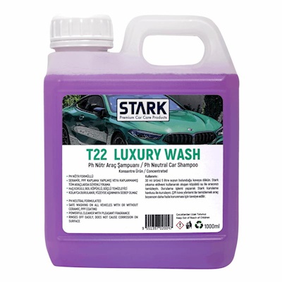 Stark T22 Luxury Wash Ph Nötr Araç Şampuanı 1 Lt